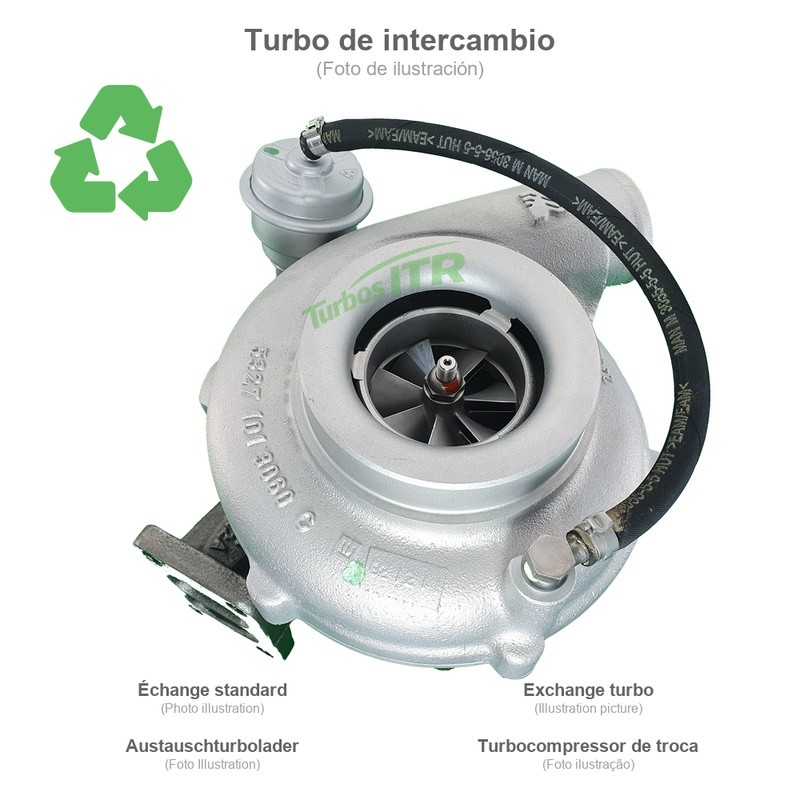 Turbo intercambio MHI ref.49177-06500 | Bmw 325 2.5